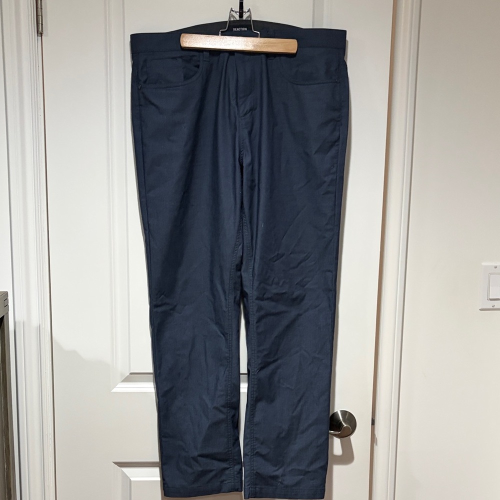 Reaction Kenneth Cole Men's Dark Blue Chinos